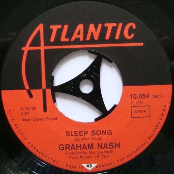 Graham Nash : Military Madness (7", Single)