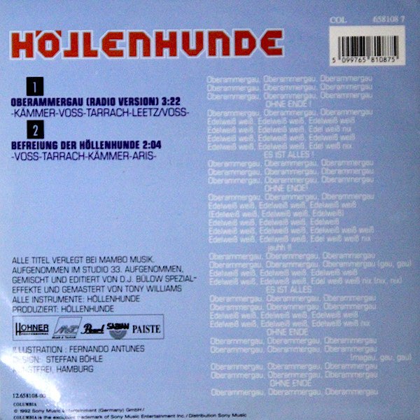 Höllenhunde (3) : Oberammergau  (7")