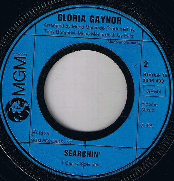 Gloria Gaynor : Reach Out, I'll Be There (7", Single)