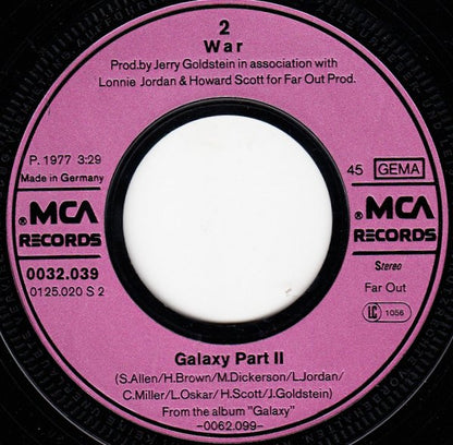 War : Galaxy (7", Single)