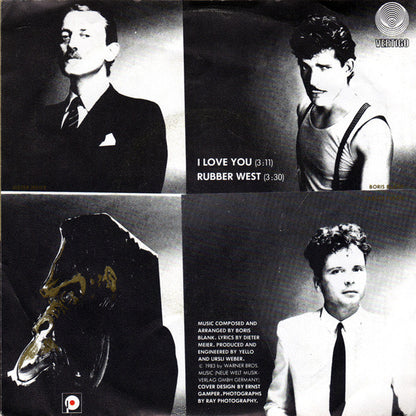 Yello : I Love You (7", Single)