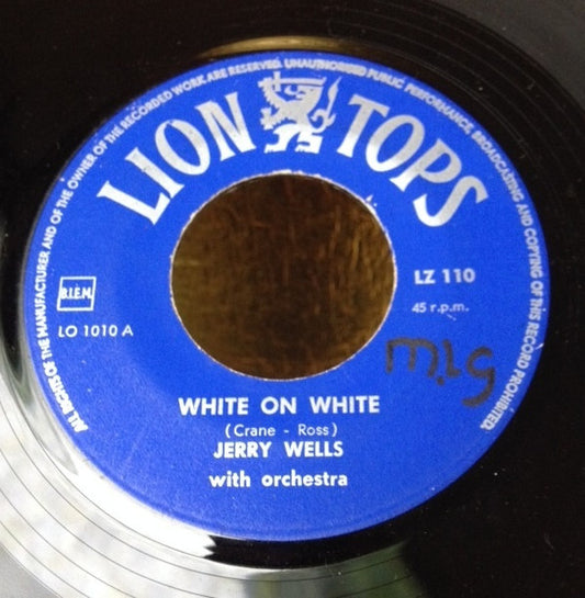 Jerry Wells : White On White / Little Children (7")