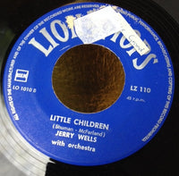 Jerry Wells : White On White / Little Children (7")
