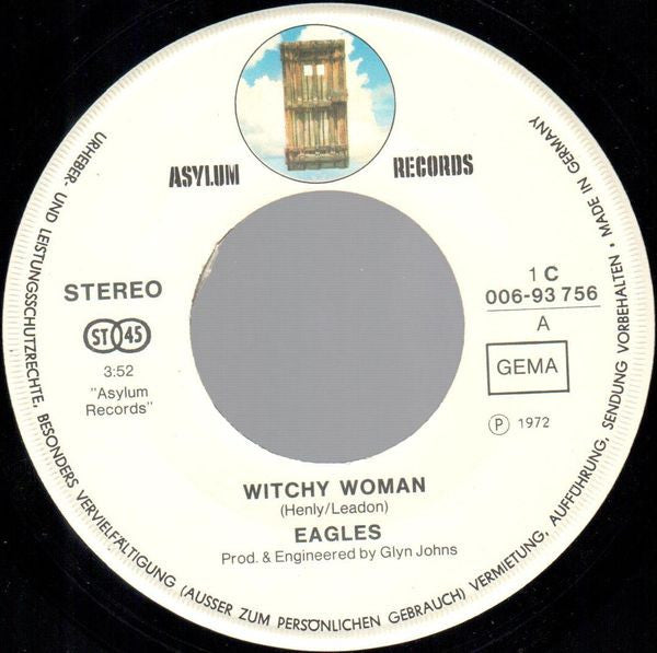 Eagles : Witchy Woman (7", Single)