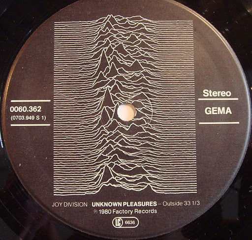 Joy Division : Unknown Pleasures (LP, Album, Tex)