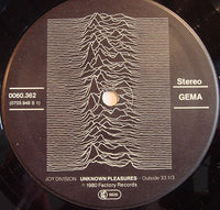 Joy Division : Unknown Pleasures (LP, Album, Tex)