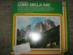 Coro Della S.A.T. : La Montanara (LP, Comp)