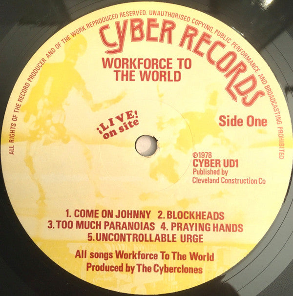 Workforce To The World : Live! On Site (LP, Album, Num, Unofficial)