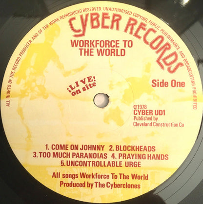 Workforce To The World : Live! On Site (LP, Album, Num, Unofficial)