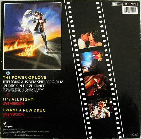 Huey Lewis & The News : The Power Of Love (12", Maxi)
