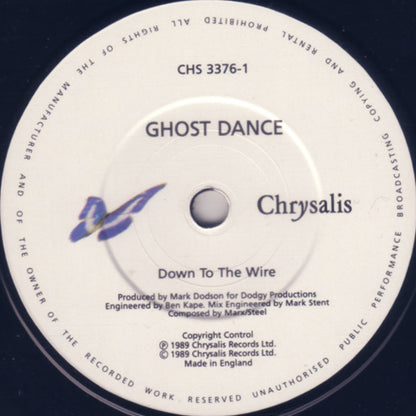 Ghost Dance : Down To The Wire (7", Single)