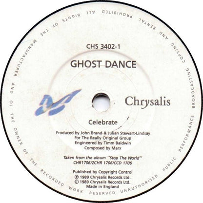 Ghost Dance : Celebrate (7")