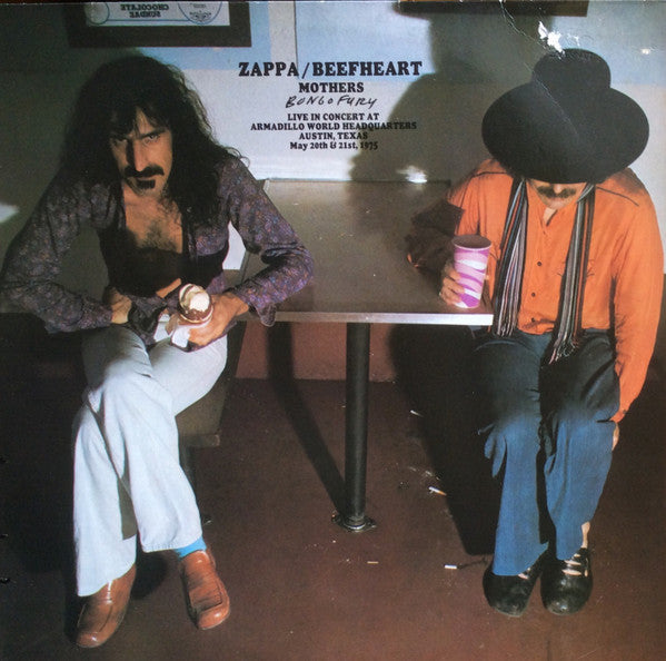 Frank Zappa / Captain Beefheart / The Mothers : Bongo Fury (LP, Album, RE)
