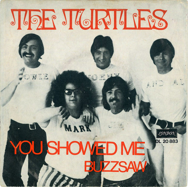 The Turtles : You Showed Me  (7", Single)