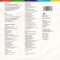 Level 42 : Running In The Family (7", Single, Sil)