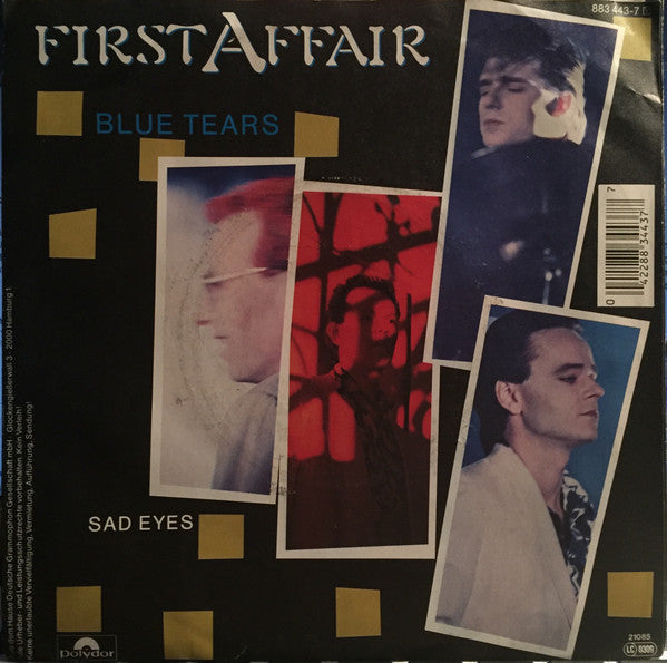 First Affair : Blue Tears (7", Single)