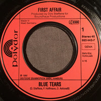 First Affair : Blue Tears (7", Single)