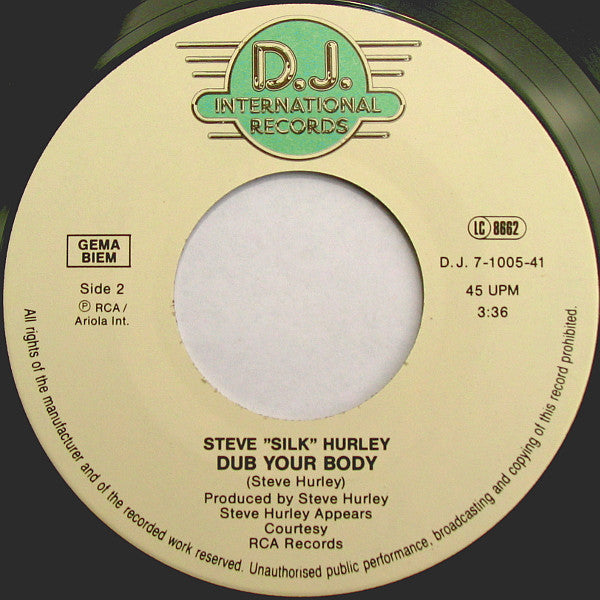 Steve 'Silk' Hurley* : Jack Your Body (7", Single)