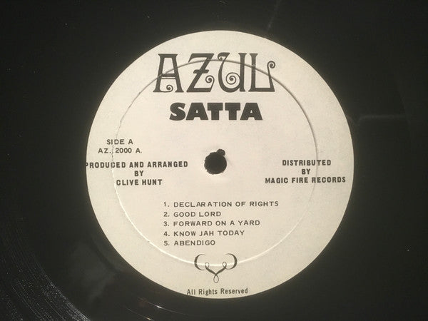 The Abbysinians* : Satta (LP, Album)
