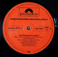 Sarah Brightman / Steve Harley : The Phantom Of The Opera (12", Maxi)