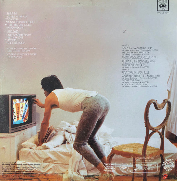 Mick Jagger : She's The Boss (LP, Album)