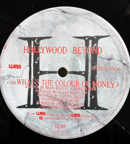 Hollywood Beyond : Save Me (2x12", Ltd)