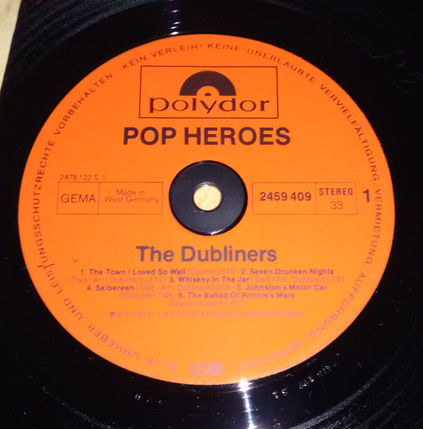 The Dubliners : Pop Heroes (LP, Comp)