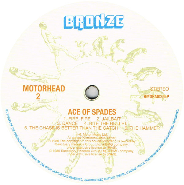 Motörhead : Ace Of Spades (LP, Album, RE, 180)