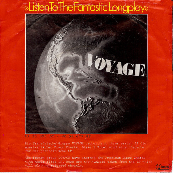 Voyage : Point Zero (7", Single)