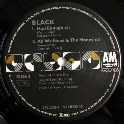 Black (2) : Wonderful Life (12", Single)