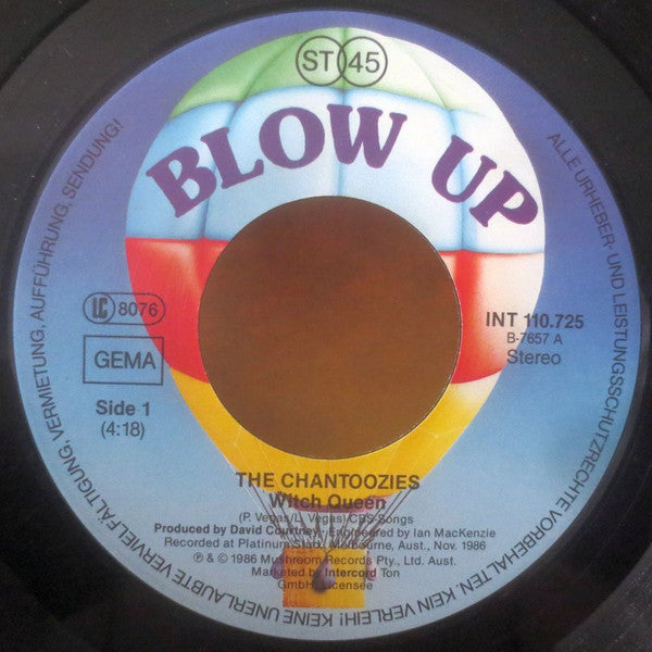 The Chantoozies : Witch Queen (7")