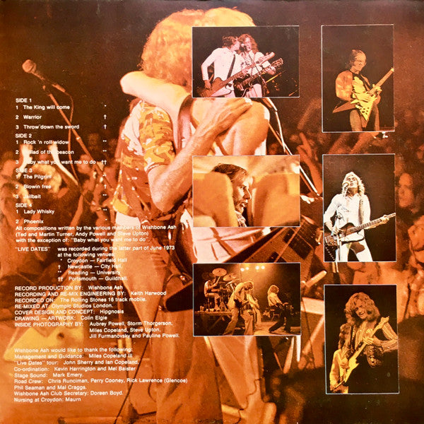 Wishbone Ash : Live Dates (2xLP, Album, RP, Gat)