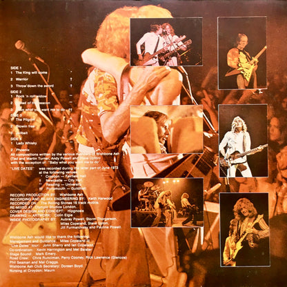 Wishbone Ash : Live Dates (2xLP, Album, RP, Gat)