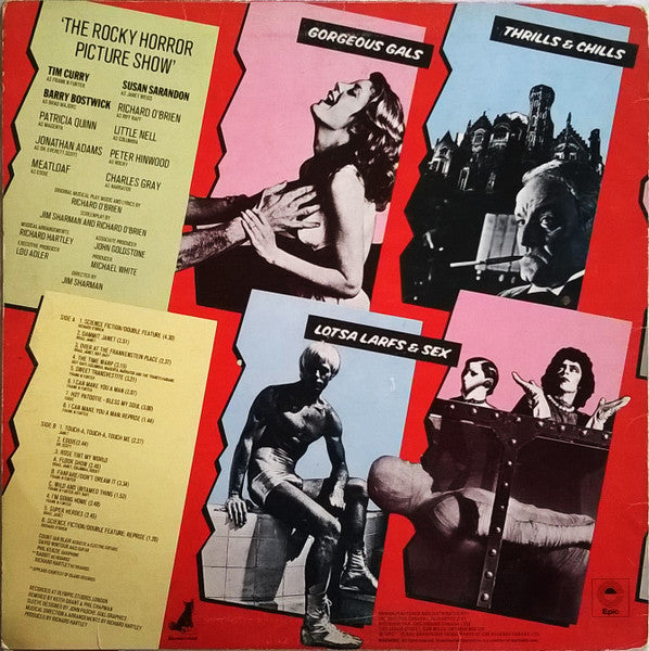 "The Rocky Horror Picture Show" Original Cast : The Rocky Horror Picture Show - Original Sound Track (LP, Album, RE)