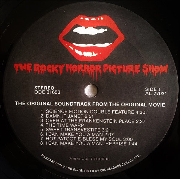 "The Rocky Horror Picture Show" Original Cast : The Rocky Horror Picture Show (LP, Album, RE, Don)