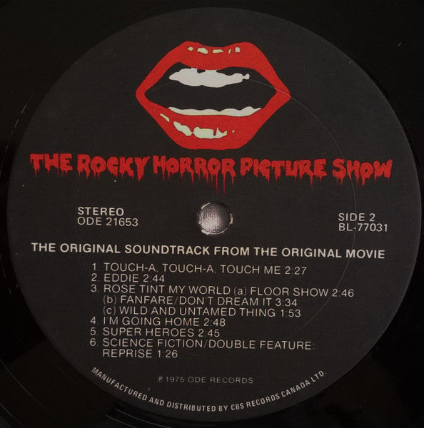 "The Rocky Horror Picture Show" Original Cast : The Rocky Horror Picture Show (LP, Album, RE, Don)