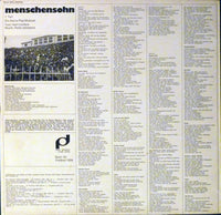Peter Janssens & Karl Lenfers : Menschensohn - Ein Sacro PoP Musical (LP, Album)