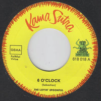The Lovin' Spoonful : 6 O'Clock / You're A Big Boy Now (7", Single)