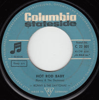 Ronny & The Daytonas : G.T.O. / Hot Rod Baby (7", Single)