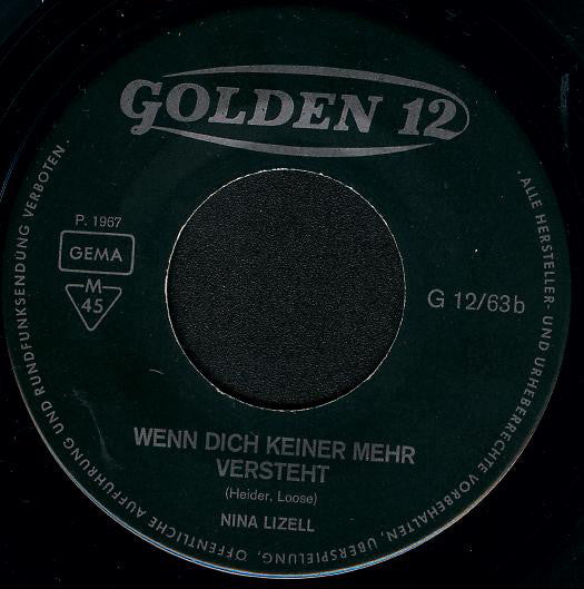 Nina Lizell : Ananas (7", Single, Mono)