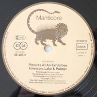 Emerson, Lake & Palmer : Pictures At An Exhibition (LP, Album, Club, RE)