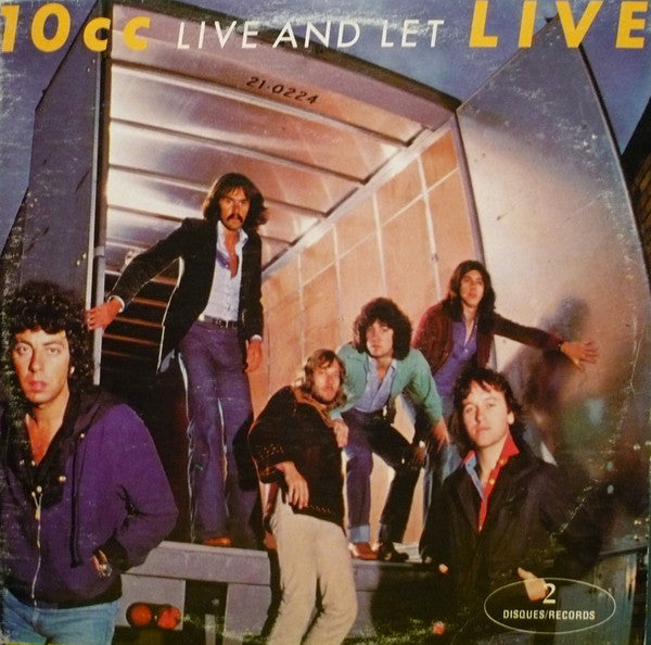 10cc : Live And Let Live (2xLP, Album)