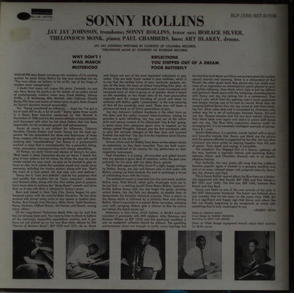 Sonny Rollins : Sonny Rollins (Vol. 2) (LP, Album, RE)