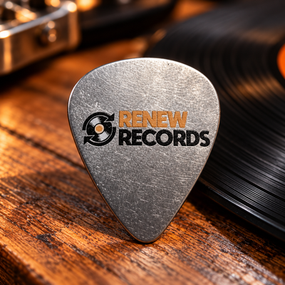 RenewRecords Stainless Steel Plectrum