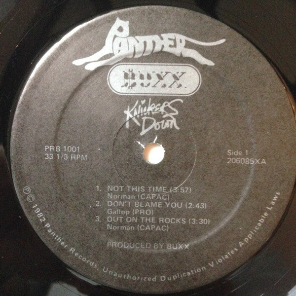 Buxx (3) : Knickers Down (12", EP)