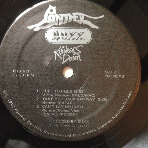Buxx (3) : Knickers Down (12", EP)