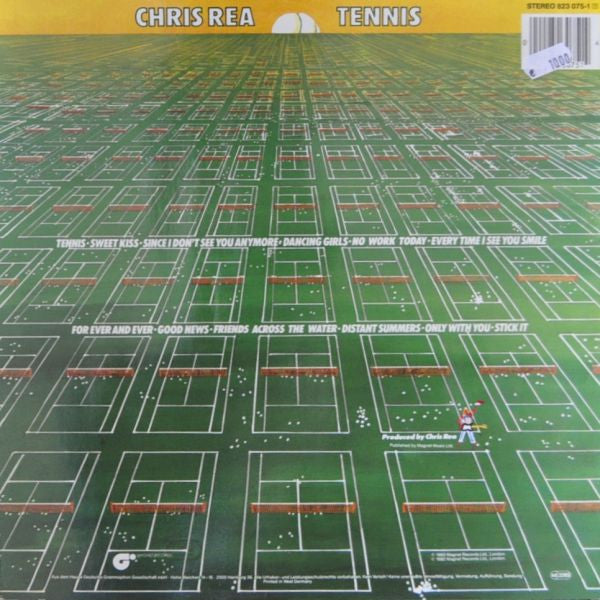 Chris Rea : Tennis (LP, Album, RE)