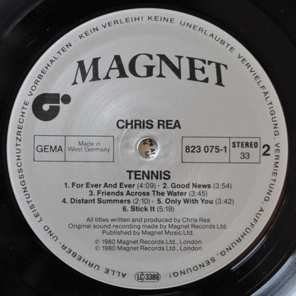 Chris Rea : Tennis (LP, Album, RE)