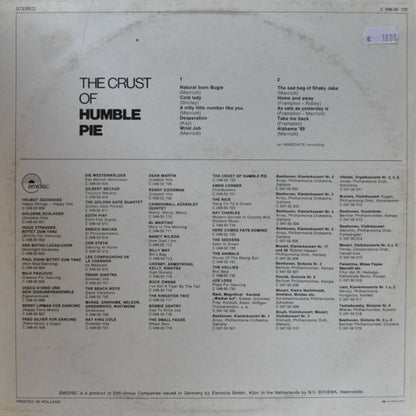 Humble Pie : The Crust Of Humble Pie (LP, Comp)
