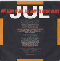 Jul Lekey : One Night In Rio, One Night In Miami Beach (7", Single)